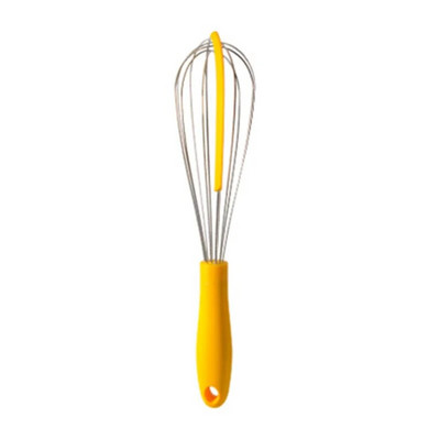 1vnt geltono silikono virtuvės reikmenys, nelimpantys maisto gaminimo reikmenys šaukštai sriubos kaušelis vartytuvas Mentele žnyplės virtuvės reikmenys kepimo įtaisas