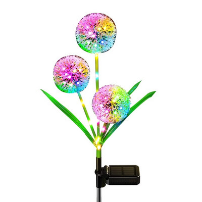 Āra LED saules pieneņu celiņa gaismas ūdensnecaurlaidīgs dārza iekšpagalma noformējums ainavu pagalms saules zāliena lampa