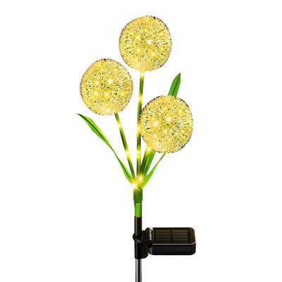 Āra LED saules pieneņu celiņa gaismas ūdensnecaurlaidīgs dārza iekšpagalma noformējums ainavu pagalms saules zāliena lampa