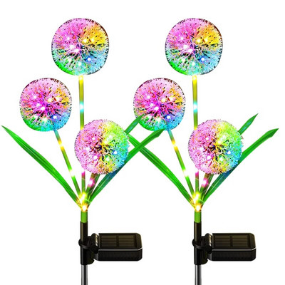 Āra LED saules pieneņu celiņa gaismas ūdensnecaurlaidīgs dārza iekšpagalma noformējums ainavu pagalms saules zāliena lampa