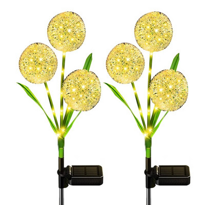 Āra LED saules pieneņu celiņa gaismas ūdensnecaurlaidīgs dārza iekšpagalma noformējums ainavu pagalms saules zāliena lampa