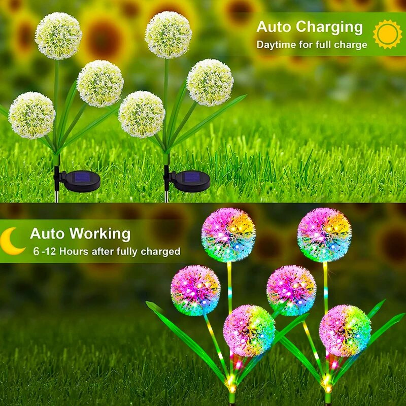 Āra LED saules pieneņu celiņa gaismas ūdensnecaurlaidīgs dārza iekšpagalma noformējums ainavu pagalms saules zāliena lampa