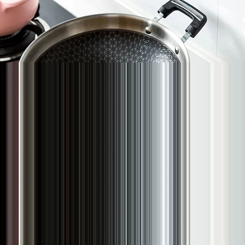 Bambusa lāpstiņa, nepiedegoša panna, trīsdaļīgs uzvalks, īpašs bambusa lāpsta Bambusa lāpstiņa zupas karote vārīšanai ar gariem rokturiem