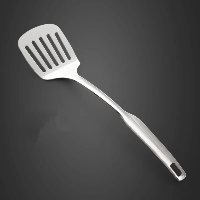 1 db Rozsdamentes acél Konyhai edények Főzőeszköz készlet Konyhai kütyük Edények Étterem Konyhai edények Merőkanál Kanál Turner PK 009