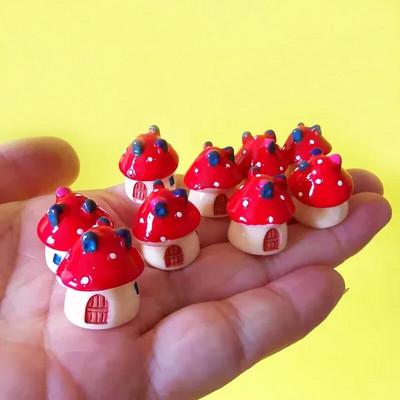 9 gab mini mājiņa/kociņi/miniatūras mājiņa/nobružāts/mīlīgs/ pasaku dārzs/rūķītis/sūnu terārijs mājas dekori/amatniecības piederumi