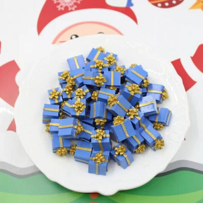 5 vnt. 1/12 mastelio miniatiūriniai lėlių namelio Kalėdų dovanų dėžutės dekoravimo priedai