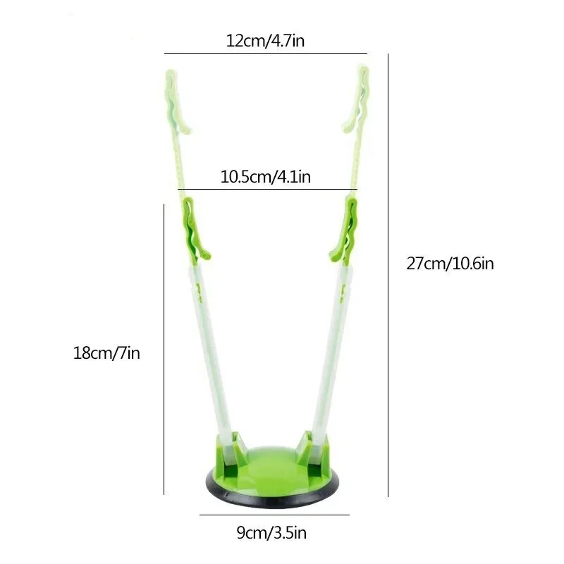 Rāvējslēdzēja slēdzene Uzglabāšanas somas klipsis Regulējams, neslīdošs maisa turētājs Brīvroku plastmasas rokas Maisveida plaukts Sviestmaižu maisiņu plaukti Virtuves sīkrīks