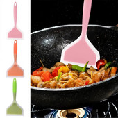Σπάτουλα Turner Comfort Handle Cooking Σπάτουλα πλατύ στόμα Ημιδιαφανή σπάτουλα σκεύη κουζίνας για μπάρμπεκιου τηγανίτες Μαγείρεμα κρέατος