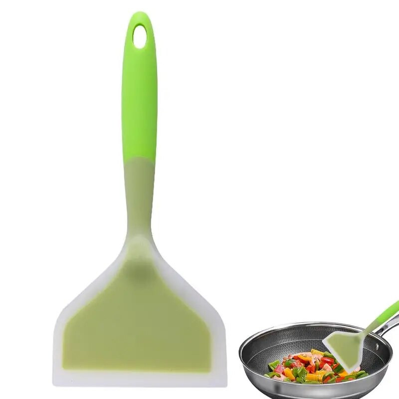 Σπάτουλα Turner Comfort Handle Cooking Σπάτουλα πλατύ στόμα Ημιδιαφανή σπάτουλα σκεύη κουζίνας για μπάρμπεκιου τηγανίτες Μαγείρεμα κρέατος