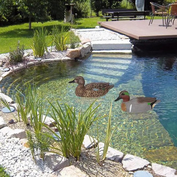Nordic Floating Duck Decoy Ducks Simulation Hunting Duck Garden Pool Yard Lake 28.5x12x17cm Декорация на дома Градински аксесоари