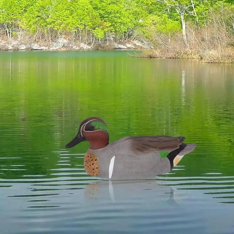 Ziemeļvalstu peldošā pīle māneklis pīles Simulācija Medības Pīle Dārzs Baseina pagalms Ezers 28,5x12x17cm Mājas dekorēšana Dārza piederumi