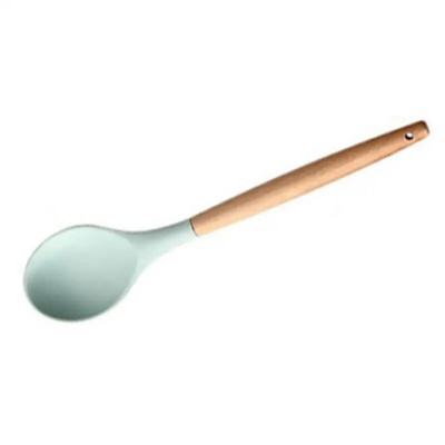 Kapmore 1vnt Silikoninis virimo indas Karščiui atsparus medinis virimo indas Silikoniniai indai Virtuvės įrankiai Priedai