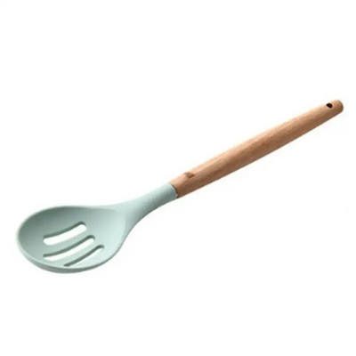 Kapmore 1vnt Silikoninis virimo indas Karščiui atsparus medinis virimo indas Silikoniniai indai Virtuvės įrankiai Priedai