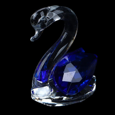 Κρυστάλλινο γυαλί κουνέλι πεταλούδα κύκνος άγαλμα μασκότ Ζώο χειροποίητα ειδώλια Στολίδια για τον κήπο Σπίτι Σαλόνι Τραπέζι γραφείου