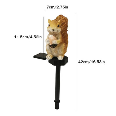 Solarna lampa Panda Životinja Solarna vrtna svjetla Solarna led svjetiljka na solarni pogon Vanjska vrtna ukrasna svjetiljka Vodootporna solarna svjetla