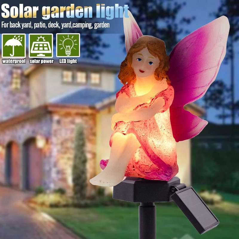 Solarna lampa Panda Životinja Solarna vrtna svjetla Solarna led svjetiljka na solarni pogon Vanjska vrtna ukrasna svjetiljka Vodootporna solarna svjetla