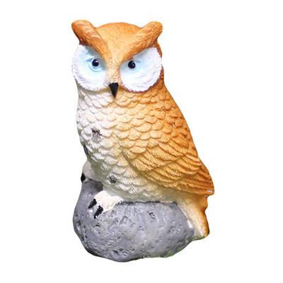 Bagoly tájkert dekoráció Miniatűr bagoly figurák Moha táj Mini bagoly figurák bonsai kézművességhez Babaház növénycserép