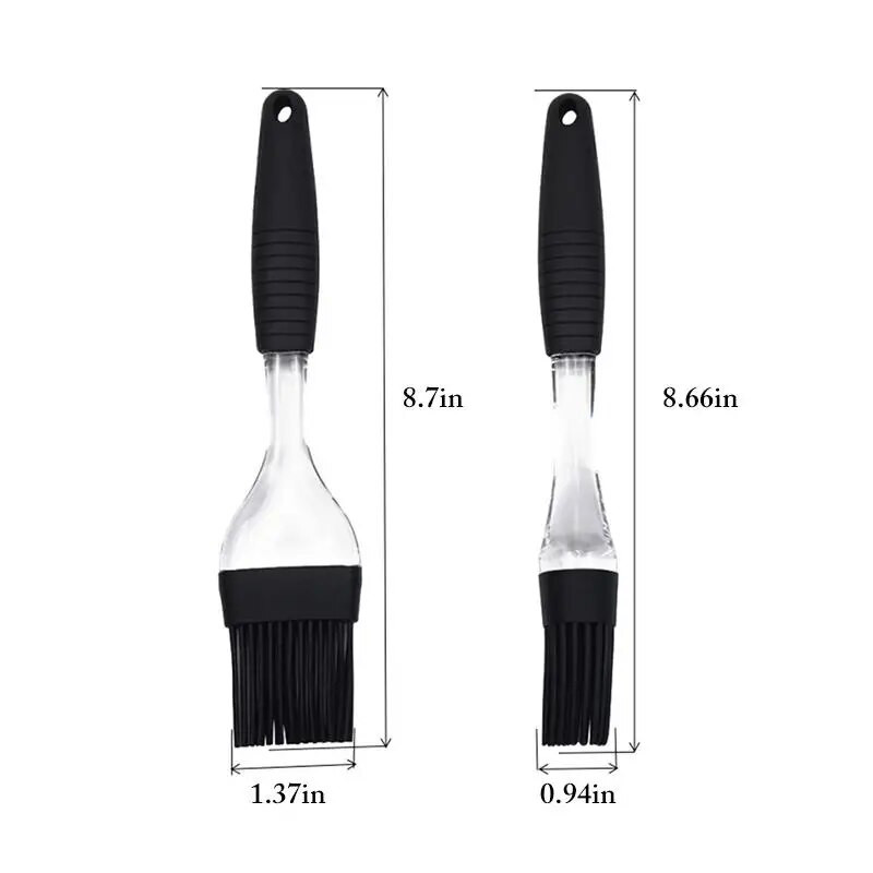 Silikona virtuves eļļas otiņa cepšanai maizes gatavošanas otas konditorejas izstrādājumu birste Grils karstumizturīga eļļa BBQ rīks кухонная посуда