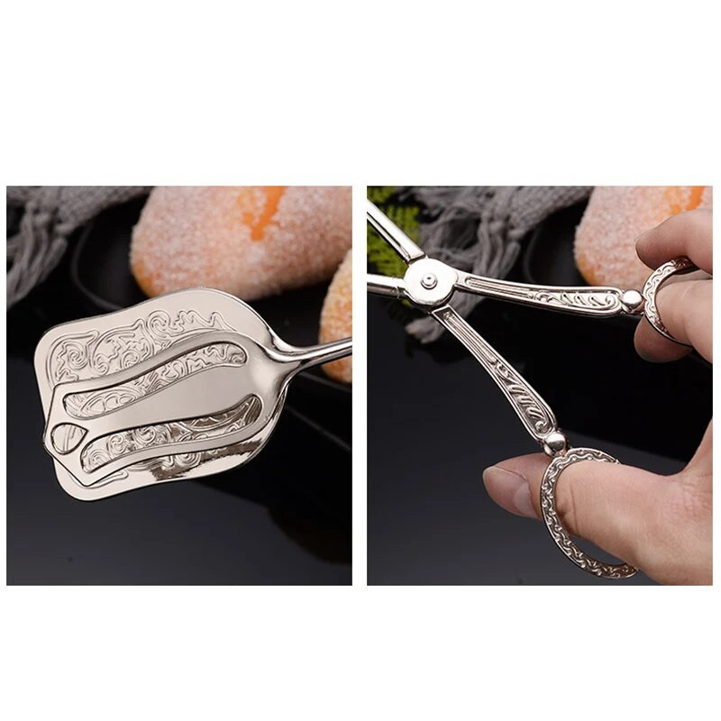 Νέο Vintage ρετρό ψωμί μπριζόλα Φαγητό μπάρμπεκιου Σαλάτα τοστ Κέικ ζαχαροπλαστικής Κλιπ τσαγιού σφιγκτήρας αξεσουάρ κουζίνας