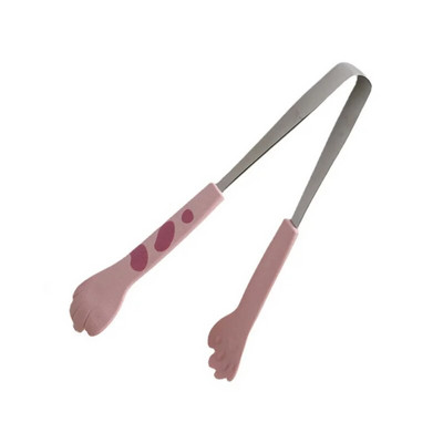 Silikona karstumizturīgas virtuves pārtikas skavas Pretpiedeguma skavas Kaķu spīļu šinas virtuves pārtika Silikona rīki Bērnu ēdināšanas palīglīdzeklis