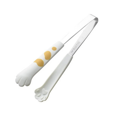 Silikona karstumizturīgas virtuves pārtikas skavas Pretpiedeguma skavas Kaķu spīļu šinas virtuves pārtika Silikona rīki Bērnu ēdināšanas palīglīdzeklis