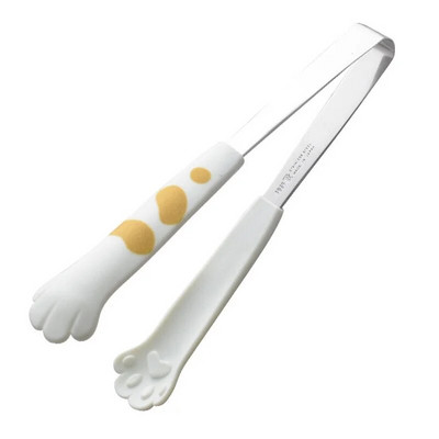 Silikona karstumizturīgas virtuves pārtikas skavas Pretpiedeguma skavas Kaķu spīļu šinas virtuves pārtika Silikona rīki Bērnu ēdināšanas palīglīdzeklis