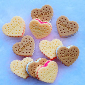 10 vnt. Naujas hibridinis modeliavimas širdies sausainių dervos plokščiu kabošono iškarpų albumu Kawaii puošmenos priedai J28