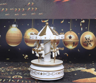 Božićni vrtuljak Automatske vrtuljke Glazbene kutije Svadbena zabava Rođendanski dar Dekoracija dječje sobe Božićni kućni dekor