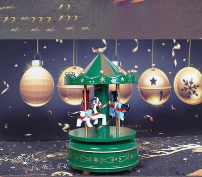 Božićni vrtuljak Automatske vrtuljke Glazbene kutije Svadbena zabava Rođendanski dar Dekoracija dječje sobe Božićni kućni dekor