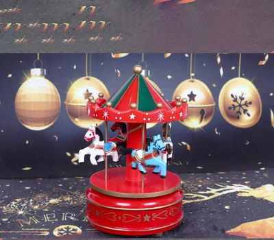 Božićni vrtuljak Automatske vrtuljke Glazbene kutije Svadbena zabava Rođendanski dar Dekoracija dječje sobe Božićni kućni dekor