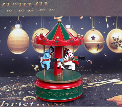 Božićni vrtuljak Automatske vrtuljke Glazbene kutije Svadbena zabava Rođendanski dar Dekoracija dječje sobe Božićni kućni dekor