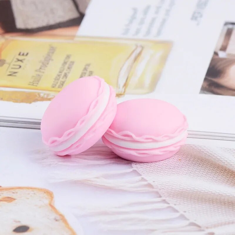 10 τμχ Resin Simulation Cartoon Macaron Cream Cake Dollhouse Decoration DIY Japanese Food Play Κολιέ κοσμήματα Αξεσουάρ
