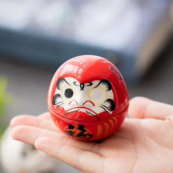 Японска керамика Daruma Crafts Cartoon Lucky Cat Fortune Ornament Landscape Home Decor Аксесоари Подаръци Декорация на всекидневна