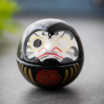 Японска керамика Daruma Crafts Cartoon Lucky Cat Fortune Ornament Landscape Home Decor Аксесоари Подаръци Декорация на всекидневна