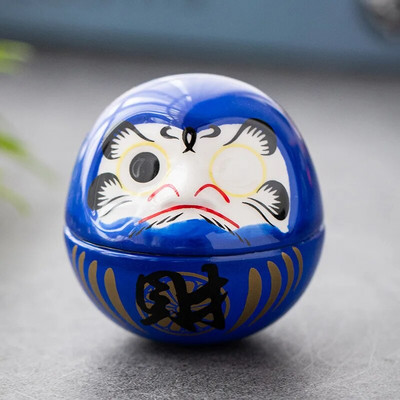 Japán kerámia Daruma kézművesség Rajzfilm Lucky Cat Fortune Dísz Táj Lakberendezés Kiegészítők Ajándékok Nappali dekoráció
