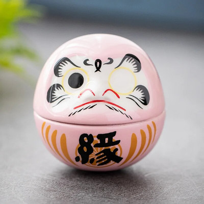 Japán kerámia Daruma kézművesség Rajzfilm Lucky Cat Fortune Dísz Táj Lakberendezés Kiegészítők Ajándékok Nappali dekoráció