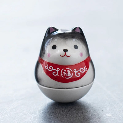 Japán kerámia Daruma kézművesség Rajzfilm Lucky Cat Fortune Dísz Táj Lakberendezés Kiegészítők Ajándékok Nappali dekoráció