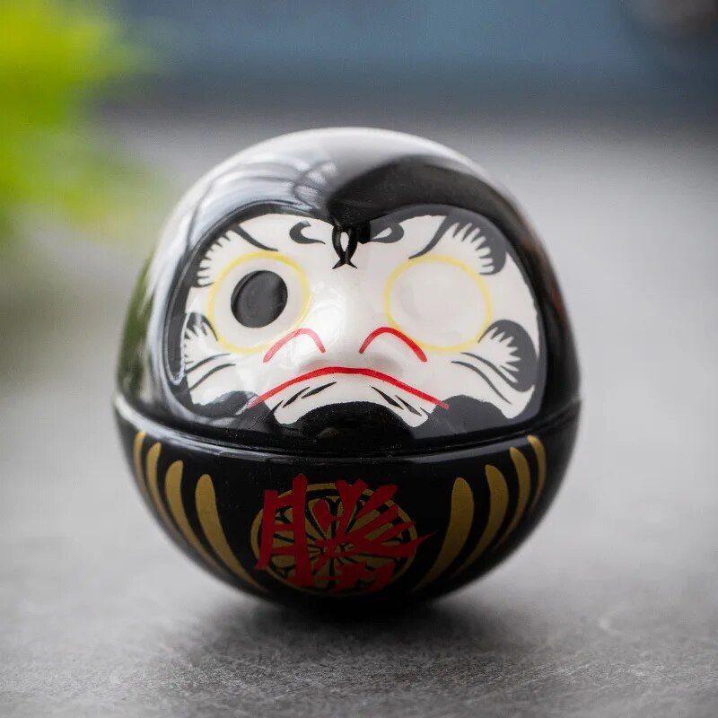 Japán kerámia Daruma kézművesség Rajzfilm Lucky Cat Fortune Dísz Táj Lakberendezés Kiegészítők Ajándékok Nappali dekoráció