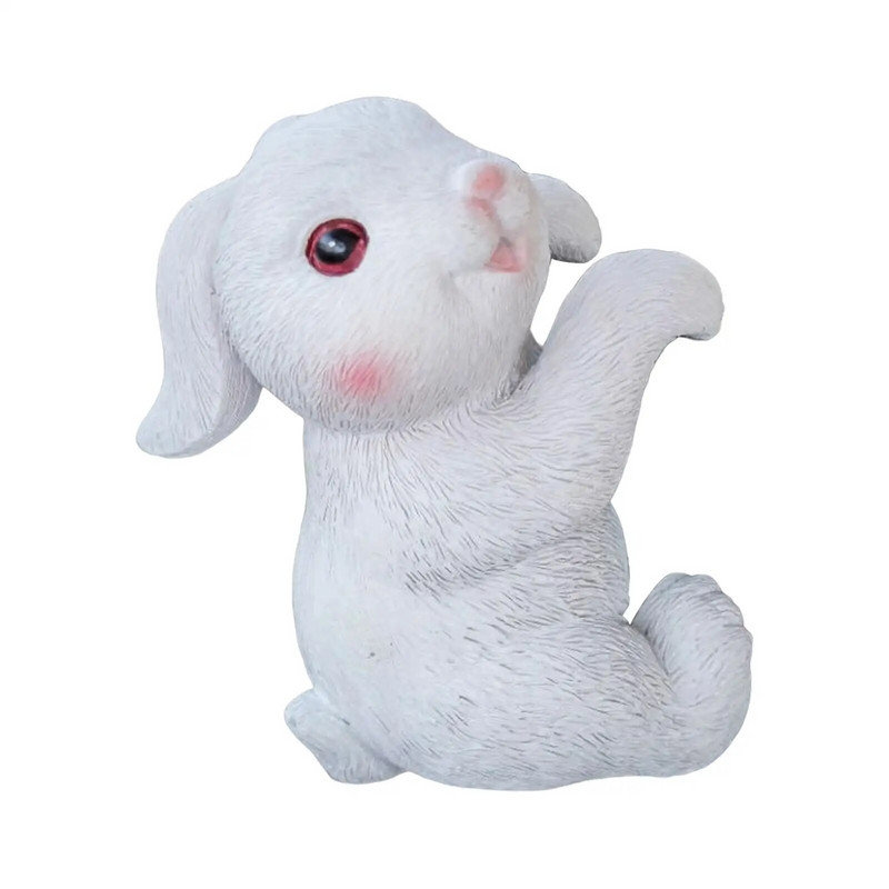 Nokarenas dzīvnieku statujas dārza skulptūra, Dzīvnieku stādītāju pakaramie, miniatūras figūriņas puķu podu apkaklis žogam terases balkonam