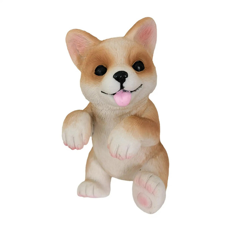 Nokarenas dzīvnieku statujas dārza skulptūra, Dzīvnieku stādītāju pakaramie, miniatūras figūriņas puķu podu apkaklis žogam terases balkonam