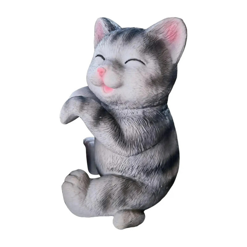 Nokarenas dzīvnieku statujas dārza skulptūra, Dzīvnieku stādītāju pakaramie, miniatūras figūriņas puķu podu apkaklis žogam terases balkonam