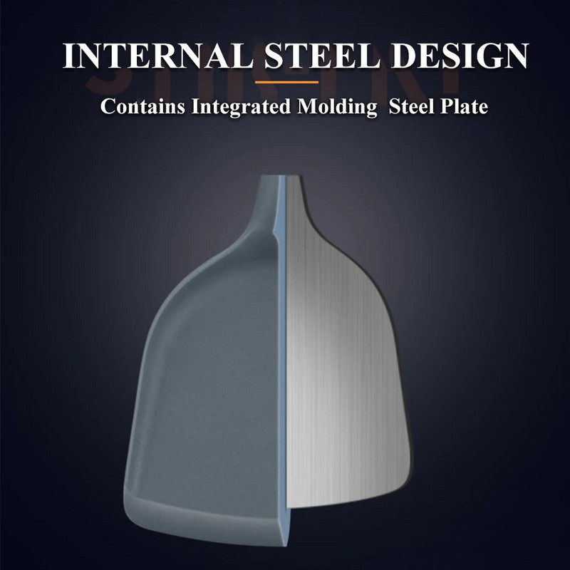 Silikona lāpstiņa Nepiedegoša lāpstiņa karstumam droša mājsaimniecības lāpstiņa gatavošanas caurduris zupas karote Virtuves piederumi, lai nesāpētu katlu