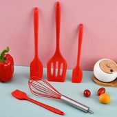 5 vnt. virtuvės reikmenys, atsparūs dilimui, nelipnūs, atsparūs karščiui, ilgai išliekantys maisto ruošimo mentele Virtuvės reikmenų rinkinys virtuvės reikmenys