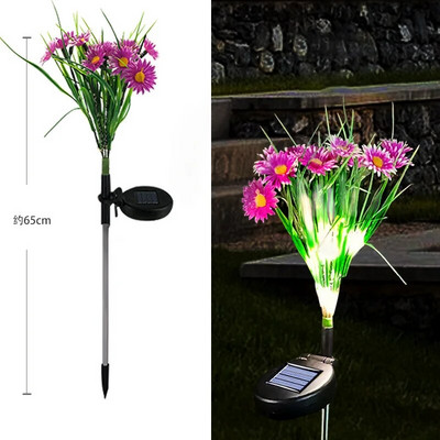 Solar Garden Lights LED lilledega valgustid Välisõue veekindel siseõue kaunistus