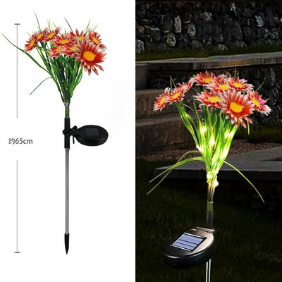 Solar Garden Lights LED lilledega valgustid Välisõue veekindel siseõue kaunistus