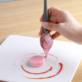 1 комплект лъжици за потапяне в шоколад Комплект издръжливи готварски моливи Инструменти за потапяне на бонбони Надеждни кулинарни лъжици за рисуване