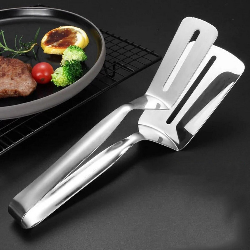 304 Nerūsējošā tērauda cepšanas lāpstas skava, doba skava zivju lāpstiņa, steika lāpstiņa bufetēm bāriem ballītēm virtuves rīks