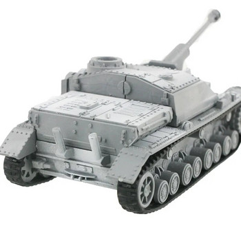 4D различен модел на танк Строителни комплекти Военен монтаж Образователни играчки Декорация на дома Занаяти Пантера Тигър Sturmtiger Assault
