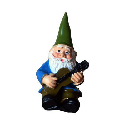 Rūķu rūķu mākslas skulptūras Smieklīgas miniatūras āra figūriņas, ornamenti, sveķu rotājumi, rekvizīti rokdarbi dārza zāliena lievenim