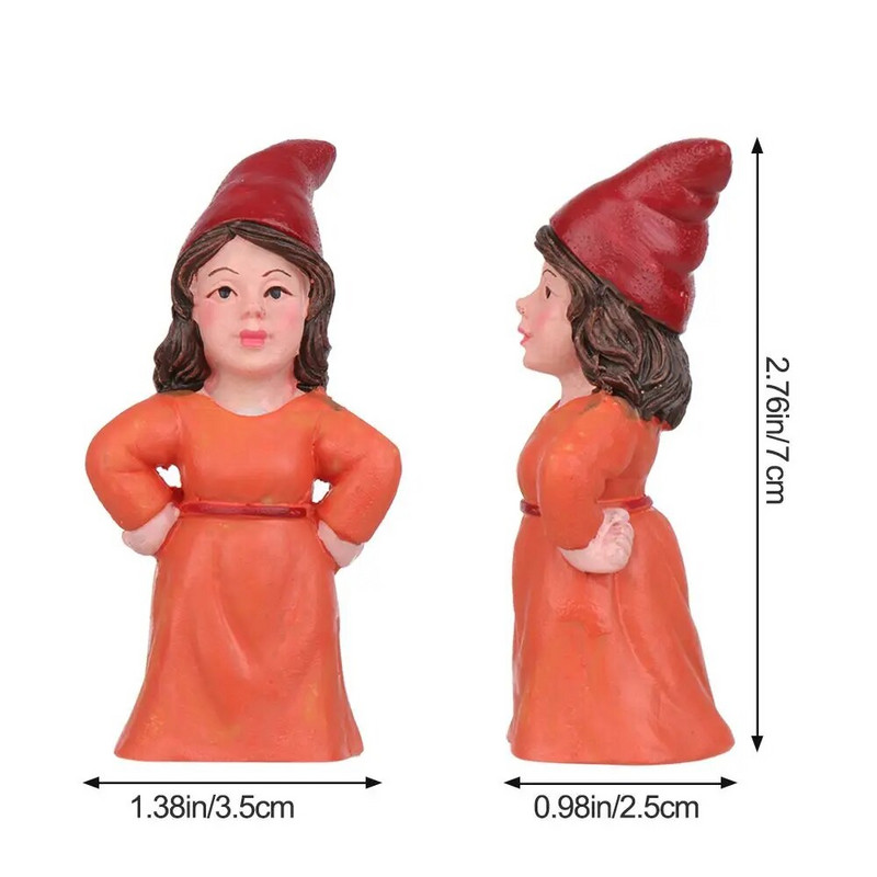 Išdykęs miniatiūrinis nykštukas figūrėlė, jojanti kiaulė nykštukas, goblino statula, fėja, sodo dekoracijos, mikro peizažas, rankdarbių dovana